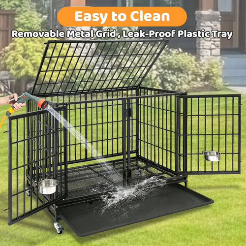 42 Stackable Dog Crate 43S+WHLP02