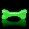 PUP-X Rubber Glow in the Dark Chew Bone Dog Toy - Durable, Floats, Chew Toy for Large Dogs | USA