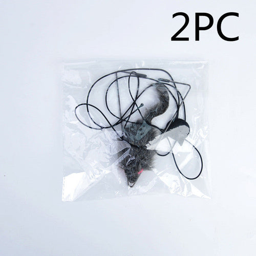 Telescopic Hanging Mouse Cat Toy