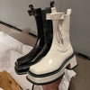 Fashion Women's Leather Bow Martin Boots