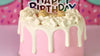 Dog Cakes | Dog Birthday Cakes | 4 Inch Drip Cake
