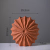 Red Pottery Vase Ceramic Ornaments Hydroponic Flower Dryer Home Decoration