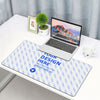 Create your own 16x29.5in Horizontal Oversized Anti-Slip Rubber Keyboard Pad