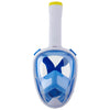 Anti Fog Snorkeling Full Face Mask Silicone Full Dry Diving Goggles With Camera