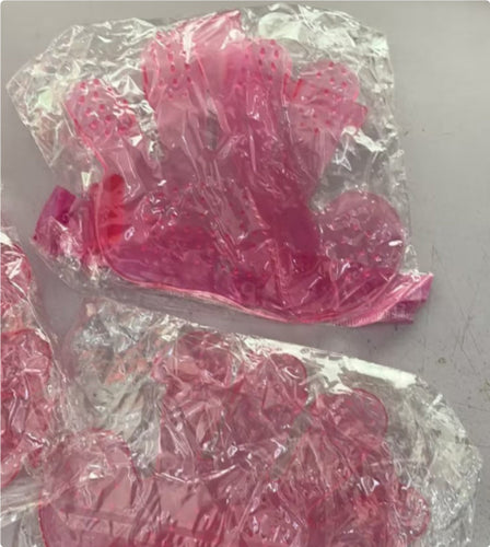 Pet Bath Massage Hair Brush Glove