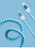 Spring Telescopic Braided Data Charging Cable