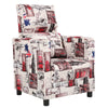 European Style Single Person Cloth Sofa