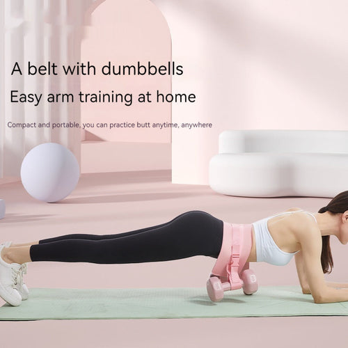 Dumbbell Barbell Weight-bearing Hip Bridge Auxiliary Strap Fitness Training Belt