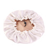 Double color lace night hat