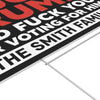 Funny F*ck Trump Yard Sign – Personalized 8647 Anti Trump, Anti-Republican Political Statement for Kamala Harris Supporters 682213