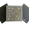 Button Quail Egg Foam Shipper 20 Hole Sets - Safe Egg Transport for Button Quail Eggs 10 Count
