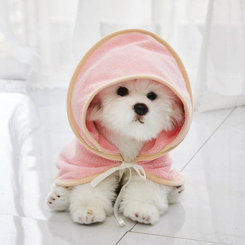 Microfiber Pet Quick-drying Bathrobe