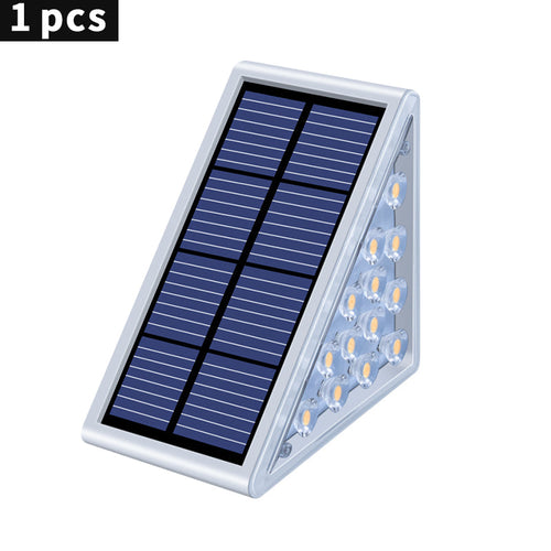 Outdoor Waterproof Solar Step Tread Light For Stairs