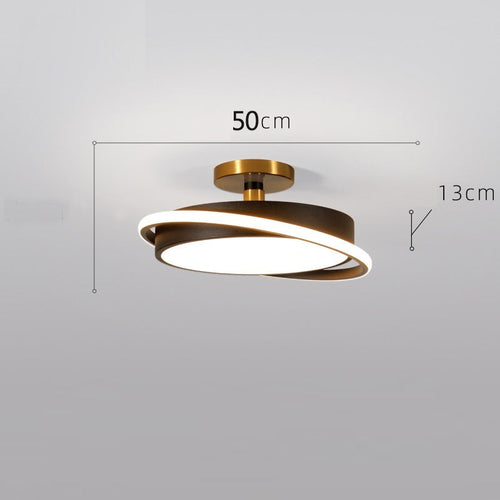 Bedroom Light Nordic Simple Modern Light Luxury Creative Round Led Ceiling Light Restaurant Designer Master Bedroom Room Light