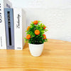 Fashionable Artificial Flower Foam Fruit Potted Plant