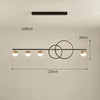 Rectangular Table Lamp Creative New Dining Room Bar Simple Modern Chandelier