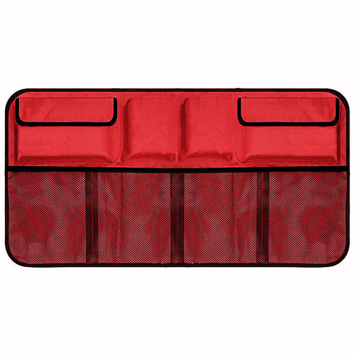 Large-capacity SUV Rear Seat Back Bag Sundries Storage Bag With Net Pocket