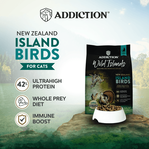 Wild Islands Island Bird Premium Duck Turkey & Chicken Dry Cat Food