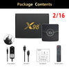 X98plus Set-top 5G Dual-band WiFi Bluetooth 4K Android TV Box