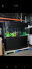 Display Model | 215g Seamless Glass Bowfront Reef-Ready Aquarium Set in Abyss Black