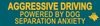 Aggressive Driving Bumper Sticker