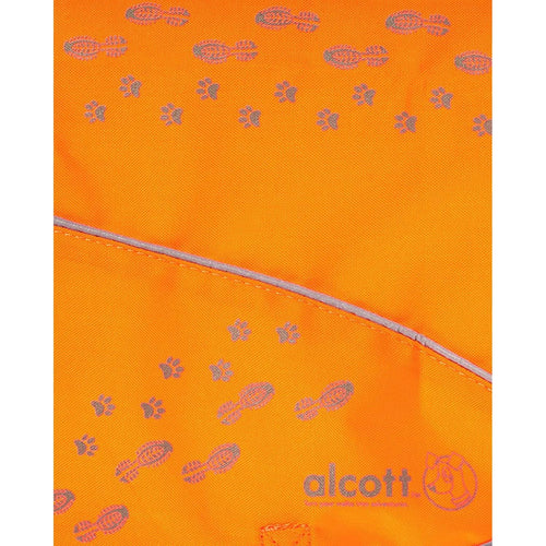 Alcott Visibility Dog Vest with Reflective Trim, Neon Orange Small