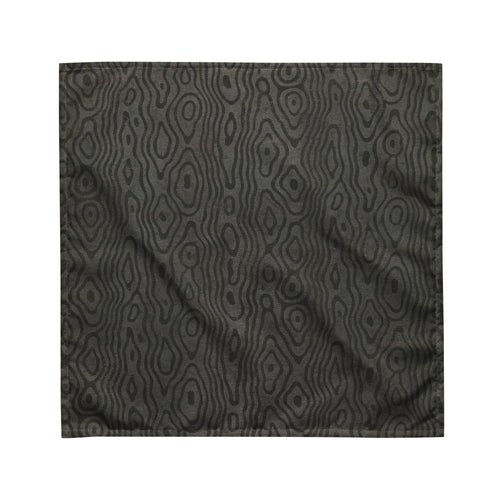 Sebastian & Clementine Gray Wooden Bandana For Dogs and Cats