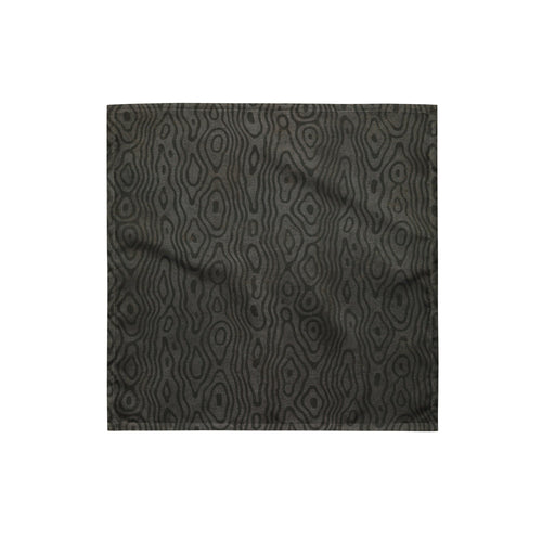 Sebastian & Clementine Gray Wooden Bandana For Dogs and Cats