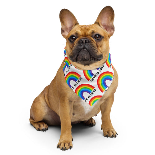 Love is Love all-over print bandana