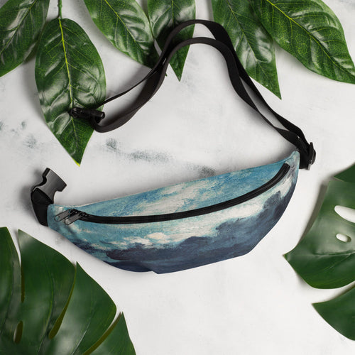 Sebastian & Clementine Blue Clouds Fanny Pack