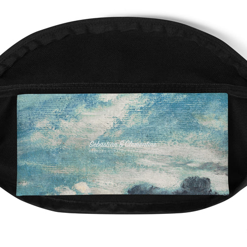 Sebastian & Clementine Blue Clouds Fanny Pack
