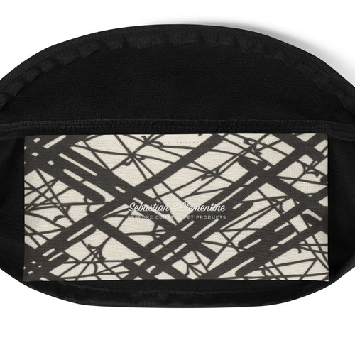 Sebastian & Clementine Abstract Lines Fanny Pack
