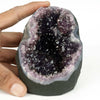 Amethyst Dark Purple Crystals Geode Natural Mineral Specimen  # B 4645