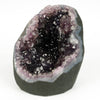 Amethyst Dark Purple Crystals Geode Natural Mineral Specimen  # B 4645