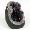 Amethyst Dark Purple Crystals Geode Natural Mineral Specimen  # B 4645