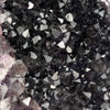 Amethyst Dark Purple Crystals Geode Natural Mineral Specimen  # B 4647