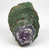 Amethyst Dark Purple Crystals Geode Natural Mineral Specimen  # B 4648