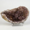Amethyst Purple Crystals Geode (2 Halves ) Natural Mineral Specimen  # B 5004