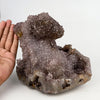 Amethyst Sparkling Cactus Formation Natural Mineral Specimen # B 5395