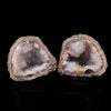 Amethyst Sparkling Crystals Geode in two Half's Natural Mineral Specimen # B 6373