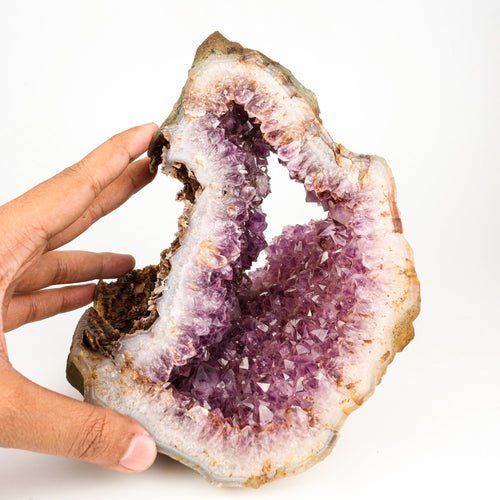 Amethyst Sparkling Crystals Natural Mineral Specimen # B 5515
