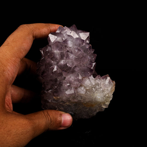 Amethyst Sparkling Crystals Natural Mineral Specimen # B 5726