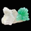 Rare Green Apophyllite Spray on Calcite | Natural Indian Mineral Specimen from Jalgaon DK87