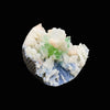 Top Collector Apophyllite & Blue Chalcedony Zeolite Specimen | 4-in-1 Gemmy Green Apophyllite with Calcite & Stilbite | Jalgaon, India DK81