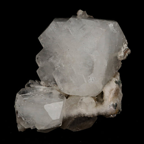 Apophyllite Cube with chalcedony Natural Mineral Specimen # B 5368