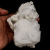 Apophyllite Cube with chalcedony Natural Mineral Specimen # B 5368