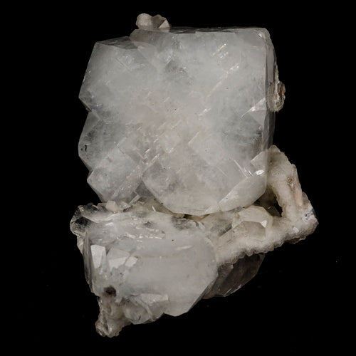 Apophyllite Cube with chalcedony Natural Mineral Specimen # B 5368