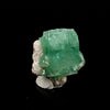 Apophyllite Green Cube on Chalcedony Natural Mineral Specimen # B 6388