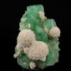 Apophyllite Green Cube with Mordenite Natural Mineral Specimen # B 5968