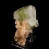 Apophyllite green cube with Stilbite Natural Mineral Specimen # B 5890